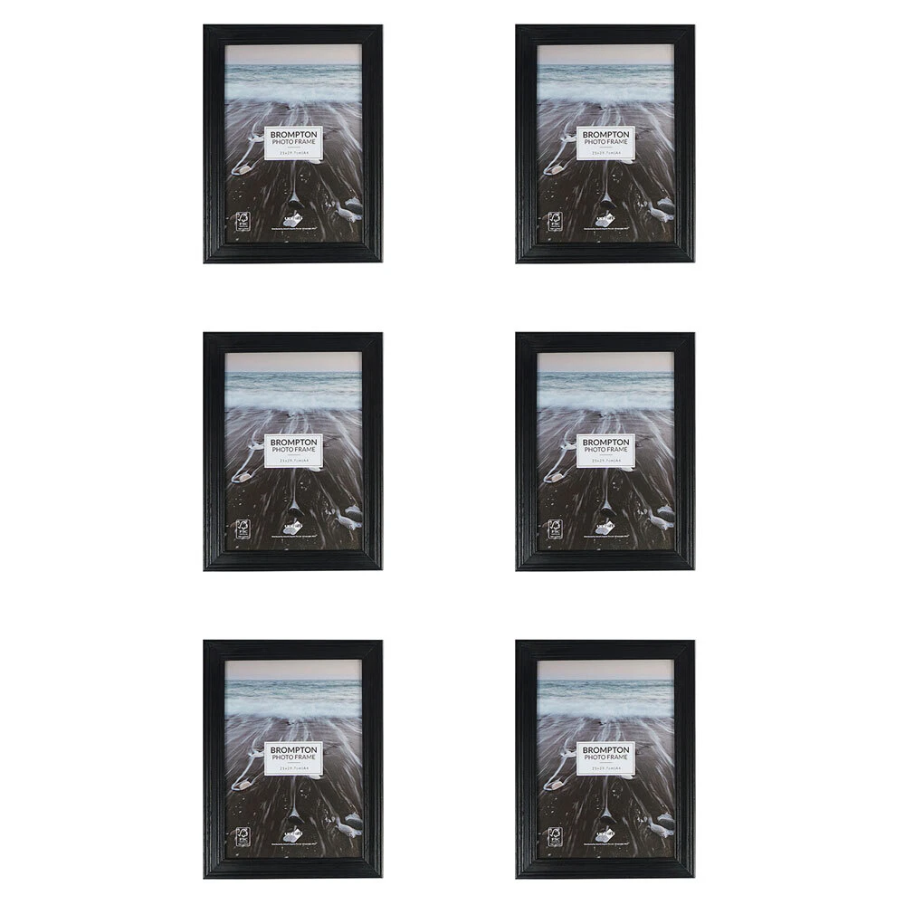 6x Unigift Brompton Photo/Picture Frame Portrait Display Home Desk Decor A4 Asst