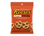 5x Reese's Chocolate Dipped Pretzels Bag 120g Confectionery Treat/Snack/Candy