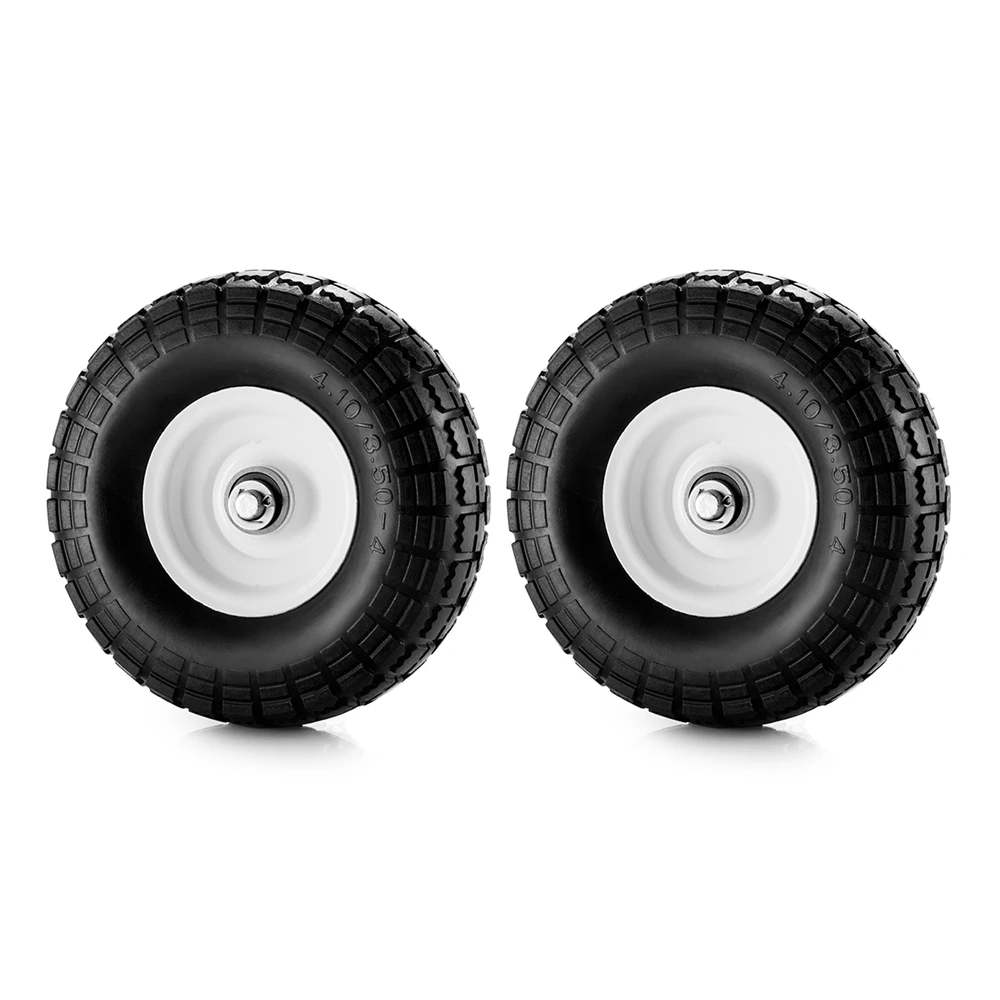 2PK Toplift Single Replacement Puncture Proof Gel Wheel 10" For 16-19mm Trolleys