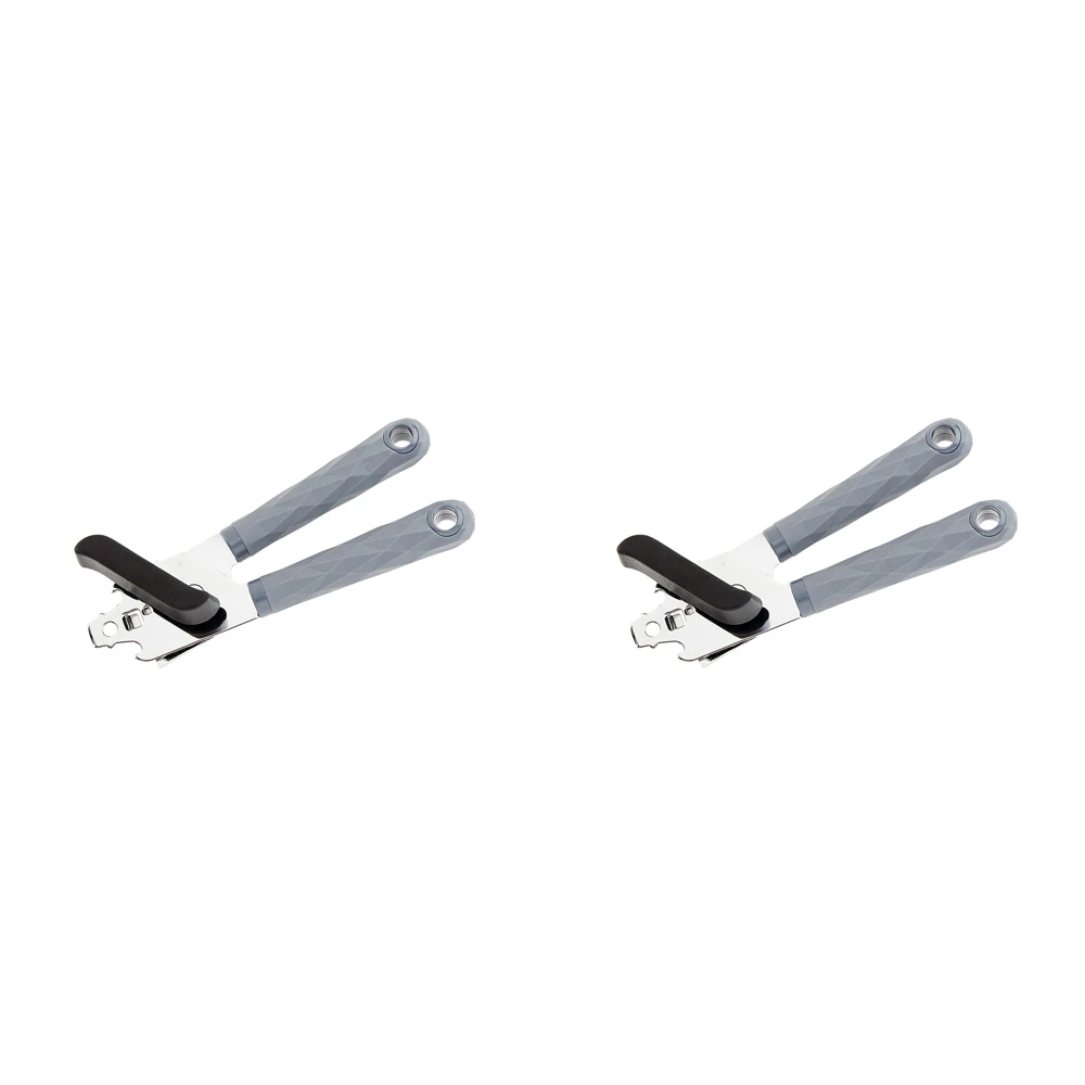 2PK Wiltshire Diamond Soft Touch Handle Durable Kitchen Utensil Can Opener