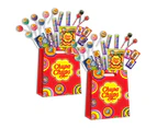 2PK Chupa Chups Lollipop Variety Hard Candy/Confectionery Kids/Childrens Showbag