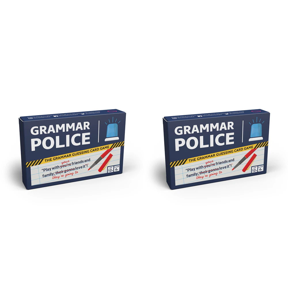 2x 55pc Bubblegum Stuff Grammar Police Guessing Card Game Family Party Play 12y+