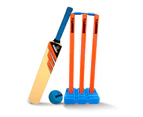 2PK Summit Junior Plastic Cricket Sport Kids Set w/Size 3 73cm Bat/ Stumps/ Ball