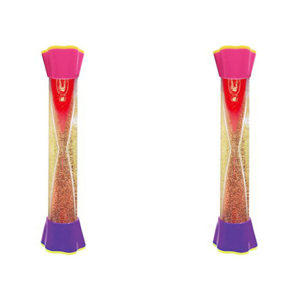 2x Bensons Shakers Stick Glitter Kids/Childrens Sensory Toy 20cm 3y+ Asstd