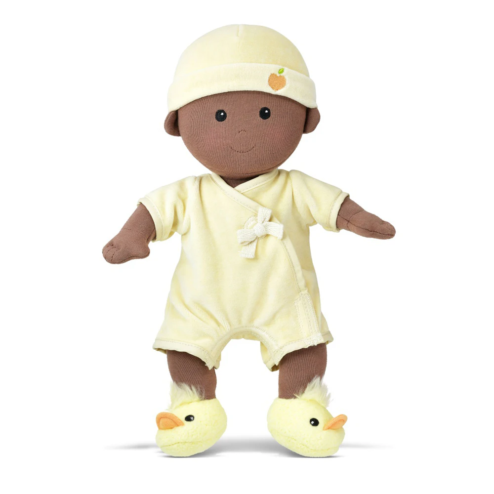 Apple Park Cotton 31cm Baby Doll Kids/Toddler Plush Soft Cuddle Toy Cream 0+