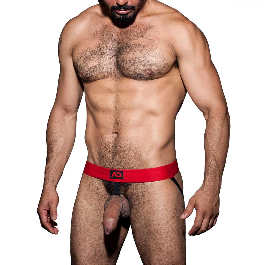 Addicted Cockring Jockstrap ADF59 Red