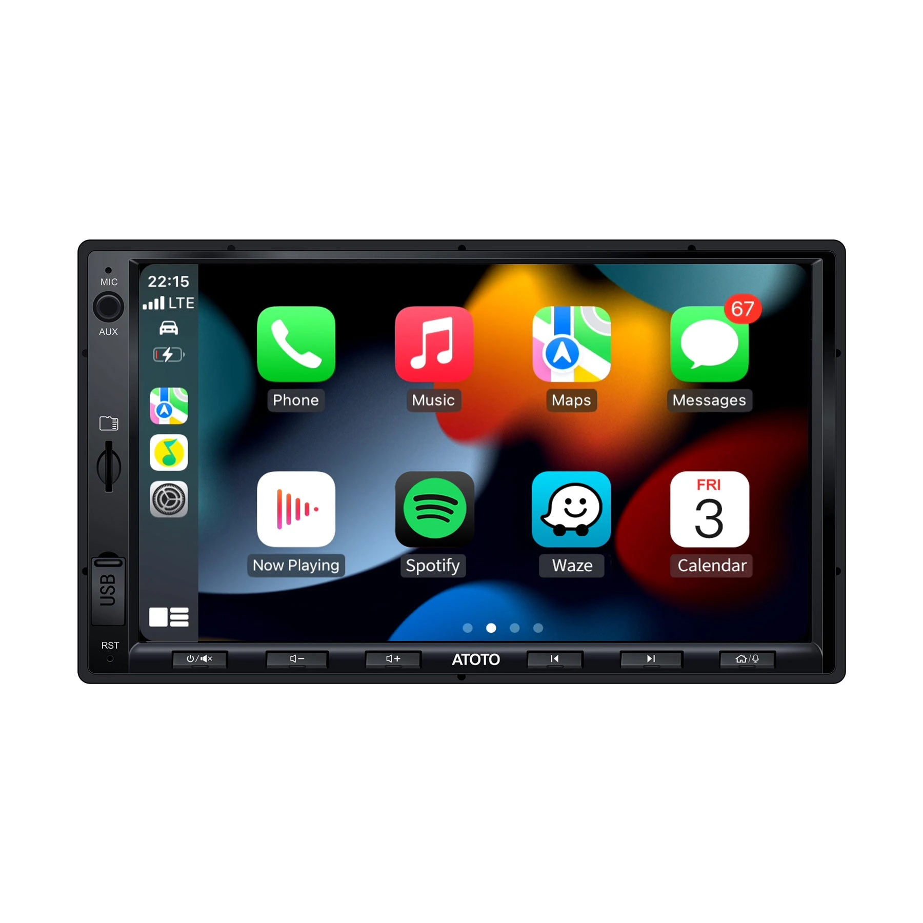 Premium Car Stereo ATOTO F7 XE Wireless CarPlay & Android Auto Bluetooth QLED