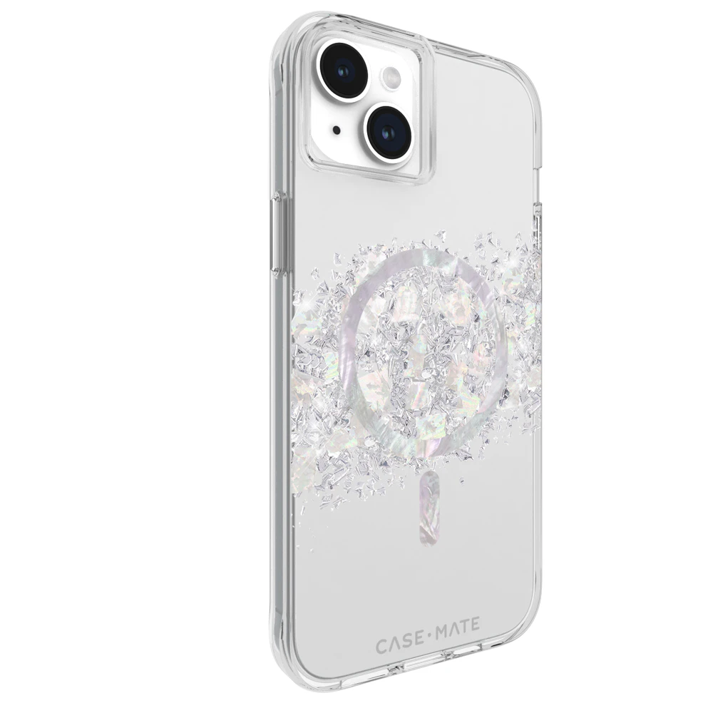 Case-Mate Karat MagSafe Case For iPhone 15 Plus - Touch of Pearl