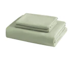 Daniel Brighton Micro Luxe Quilt Cover Set - Sage