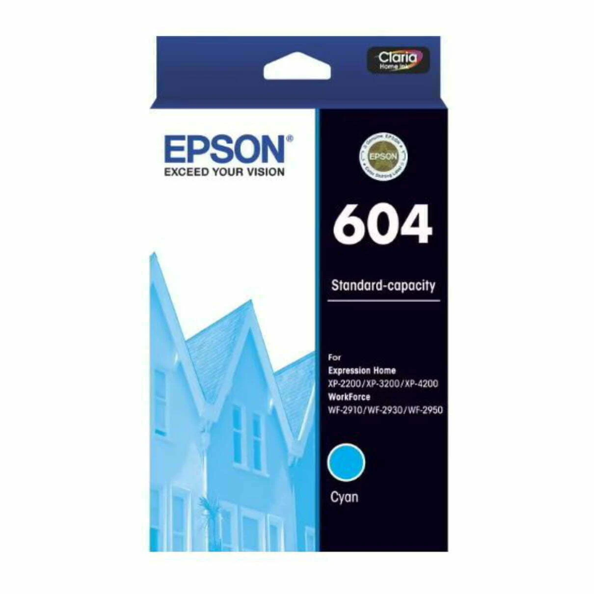 Epson 604 Cyan Ink Cartridge Toner