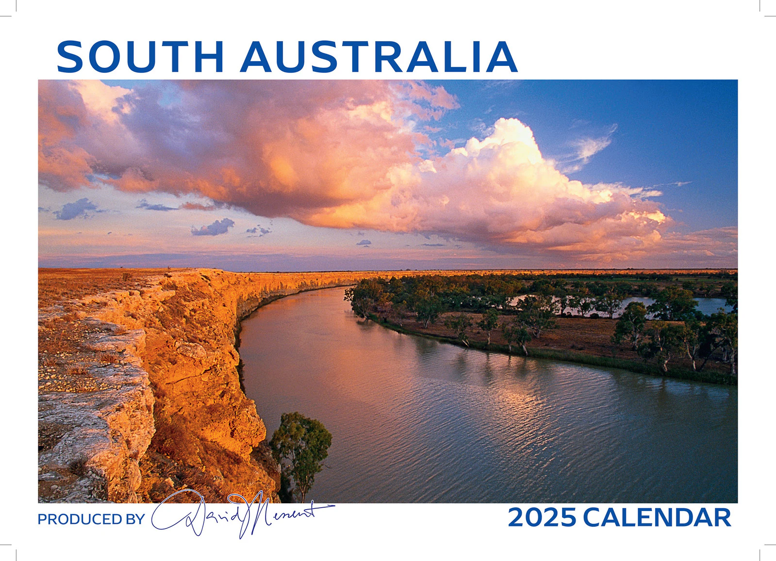 2025 Calendar South Australia Wall David Messent SAC