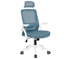 ALFORDSON Mesh Office Chair Executive Seat Tilt Gaming Racing Computer Blue