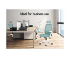 ALFORDSON Mesh Office Chair Executive Seat Tilt Gaming Racing Computer Cyan