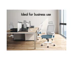 ALFORDSON Mesh Office Chair Executive Seat Tilt Gaming Racing Computer Blue & Grey