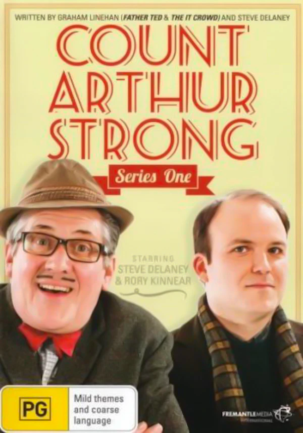 COUNT ARTHUR STRONG - SERIES ONE -DVD Comedy Series Rare Aus Stock New