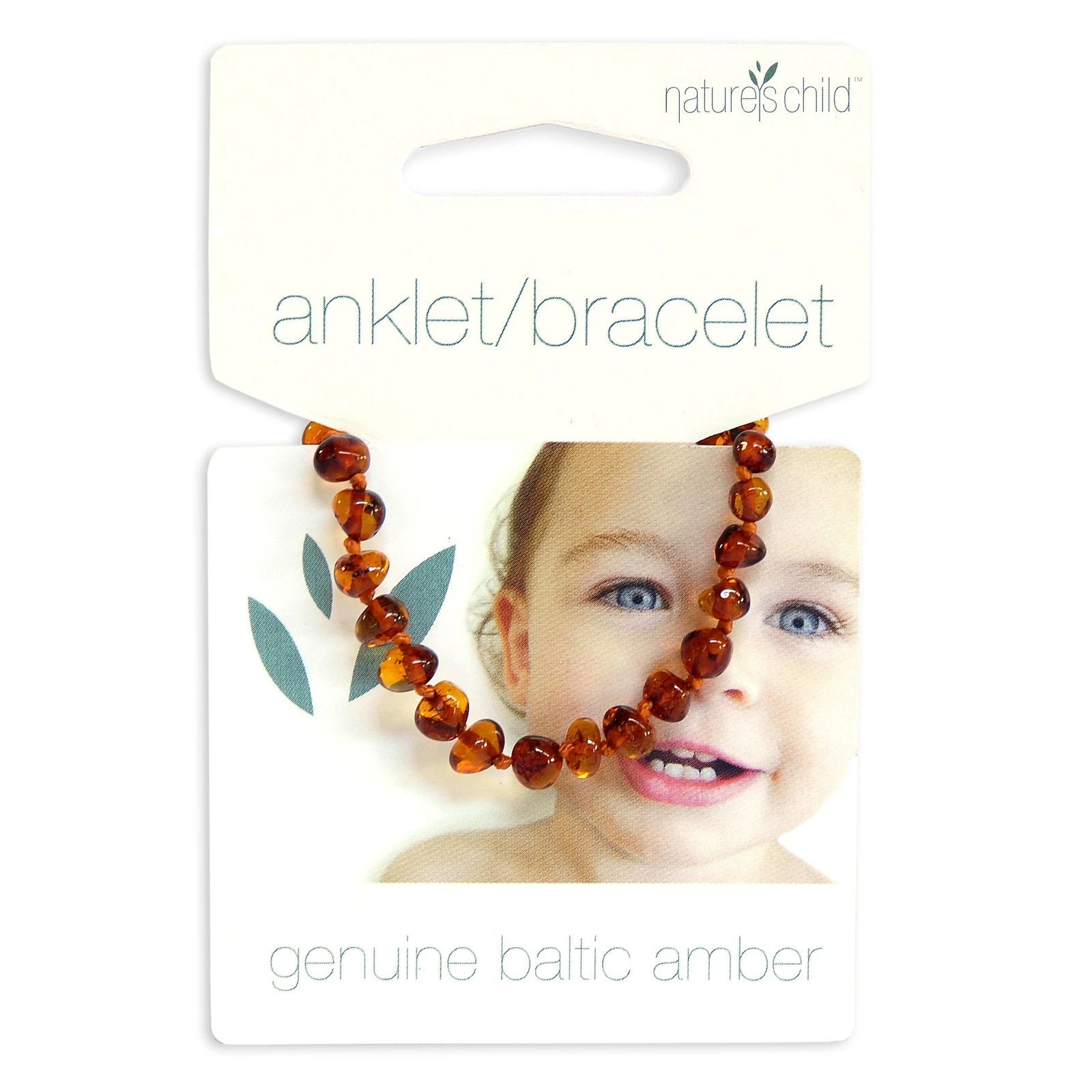 Nature's Child Amber Anklet 1Pk