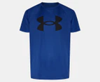 Under Armour Youth Boys' UA Tech Big Logo Tee / T-Shirt / Tshirt - Royal Blue/Black