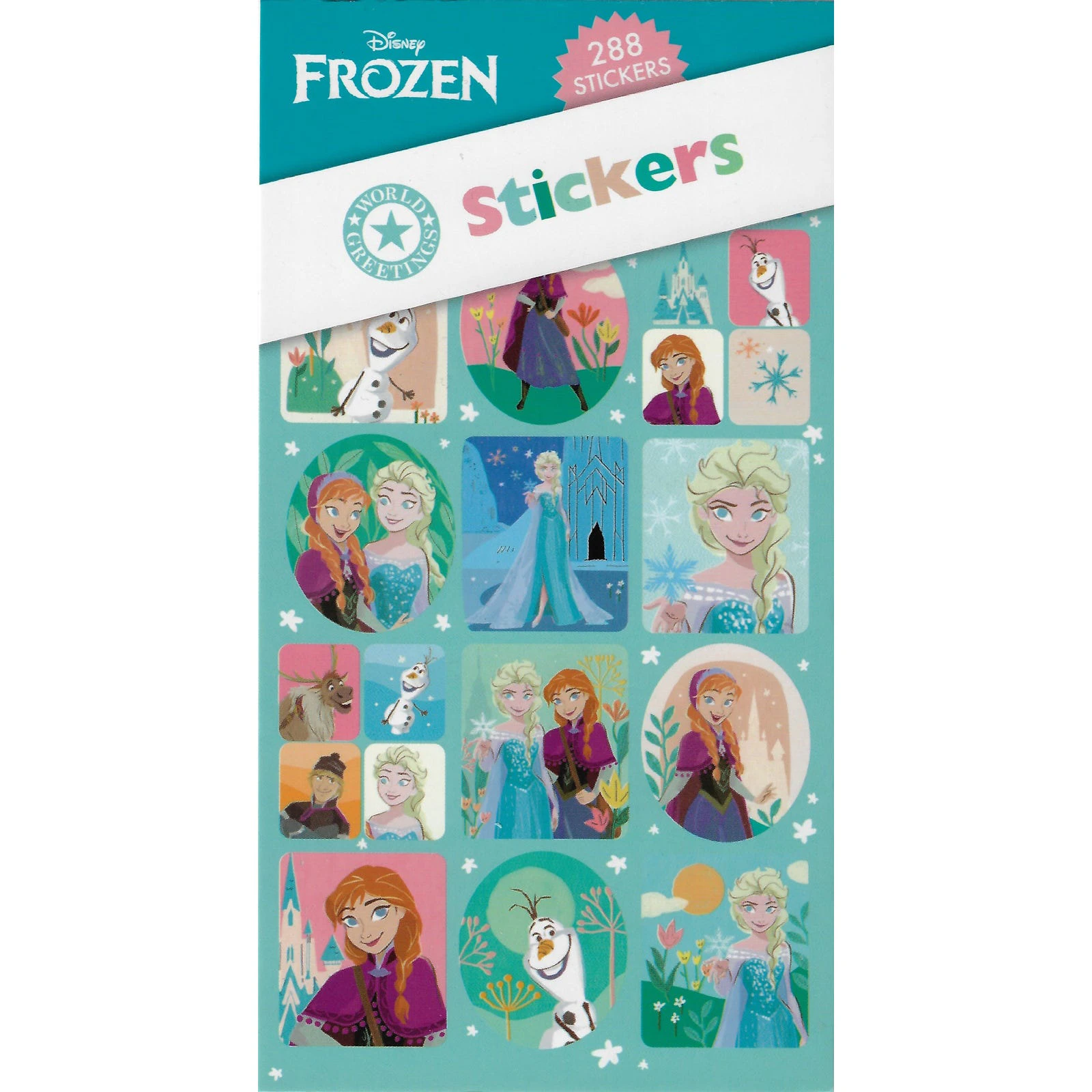 Frozen Sticker Book (12 Sheets)