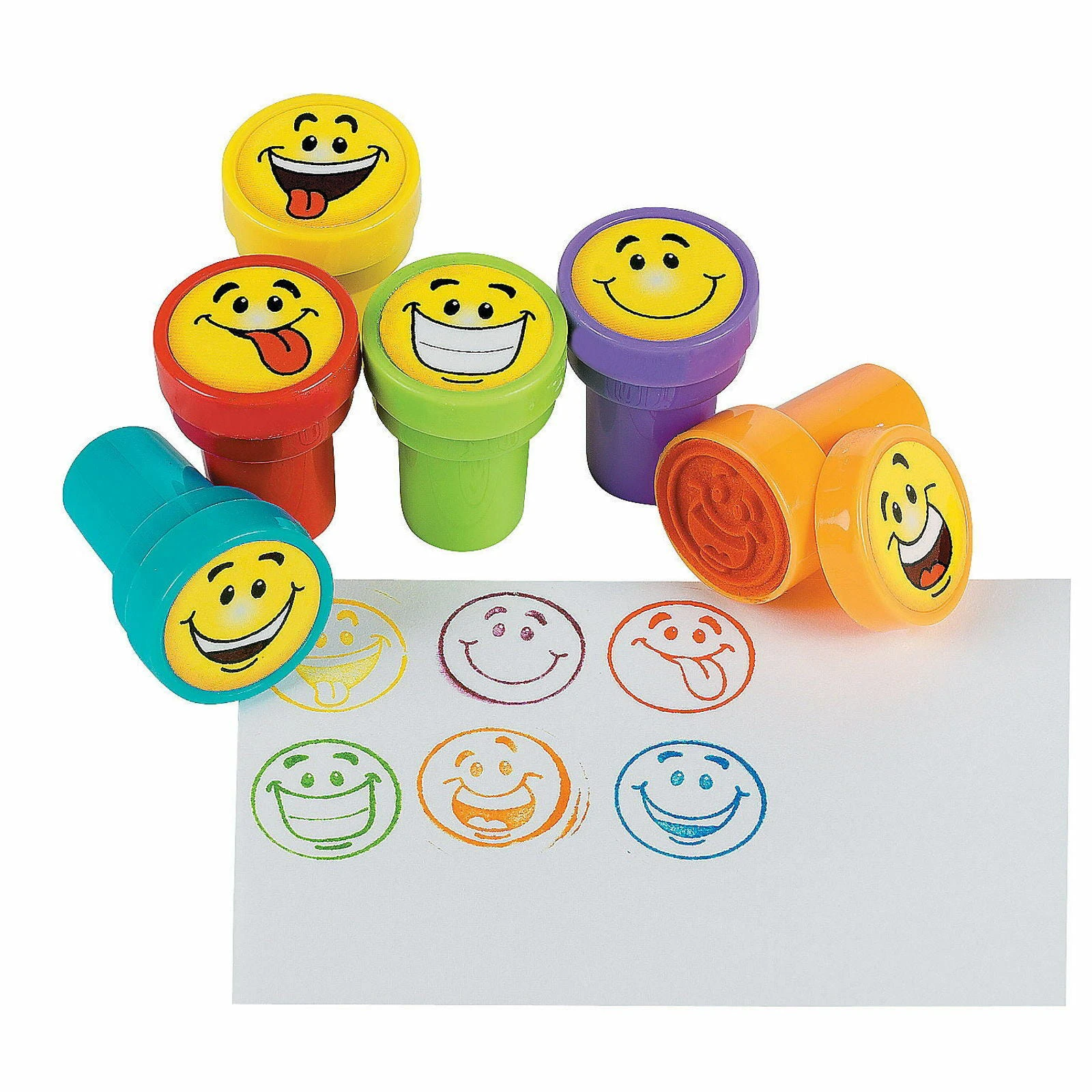 Emoji Smiley Face Stamps (Pack of 6)