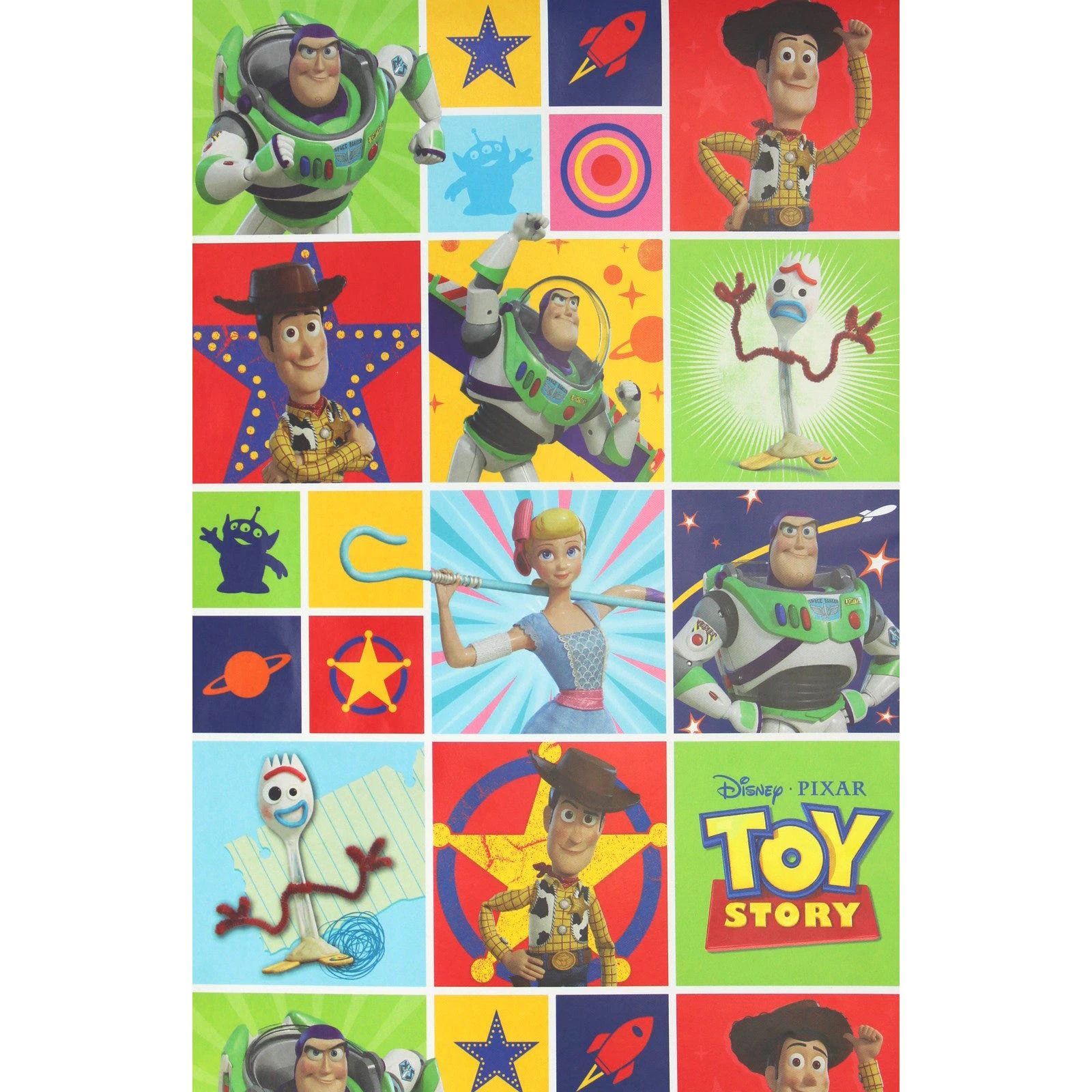 Toy Story 4 Wrapping Paper (1 Sheet)