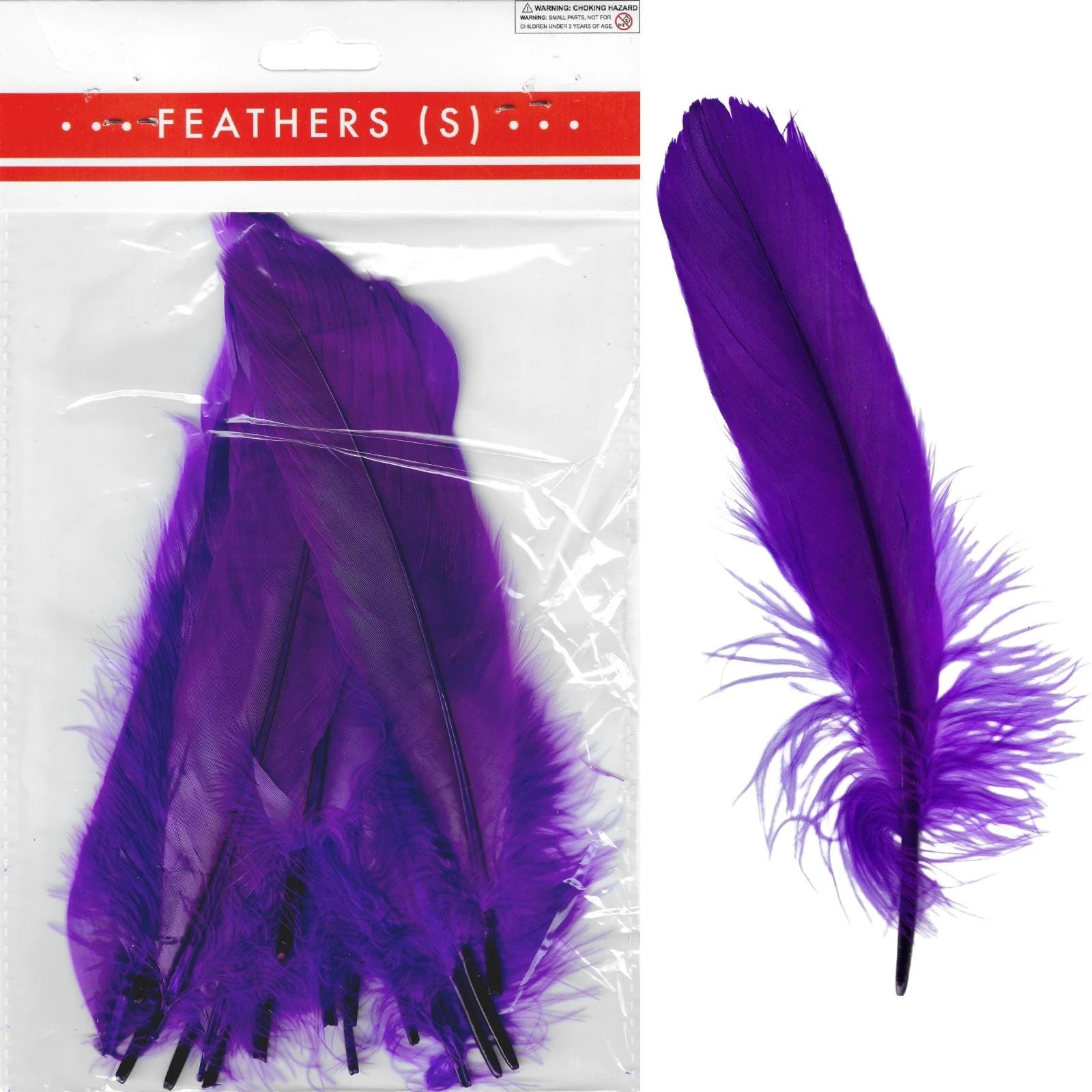 Purple Feathers 17cm