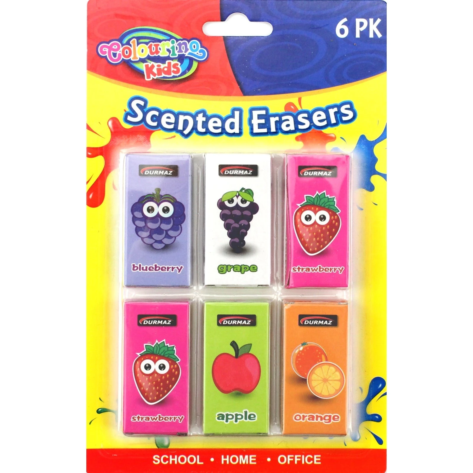 Scented Erasers (Pack of 6)