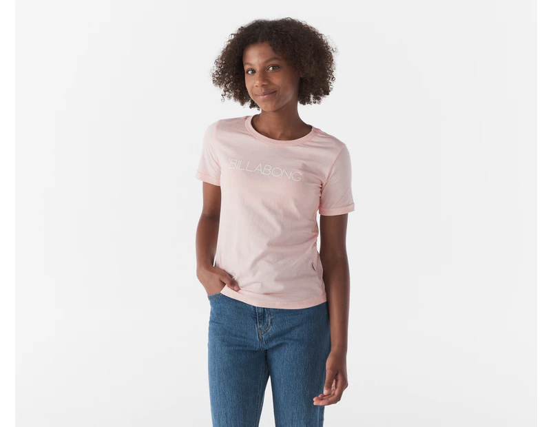 Billabong Youth Girls' Dancer Tee / T-Shirt / Tshirt - Pretty in Pink