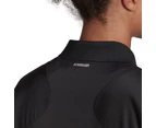 Adidas Women's Club Tennis Polo Shirt - Black/White/White