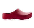 Birkenstock Super Birki Polyurethane Clog Sandals (Red)