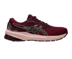 ASICS Women's GT-1000 11 Running Shoes (Cranberry/Pure Silver)