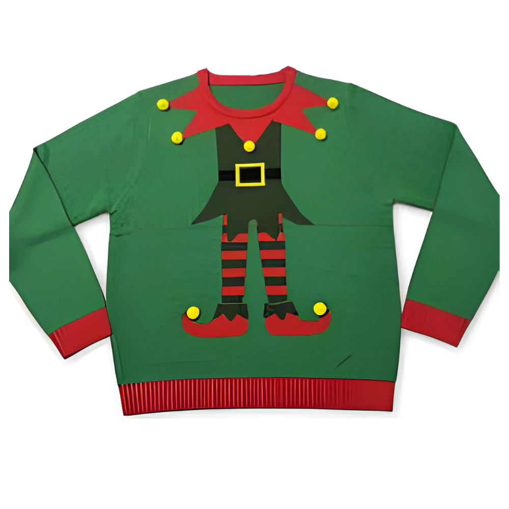 Christmas Jumper Elf XL