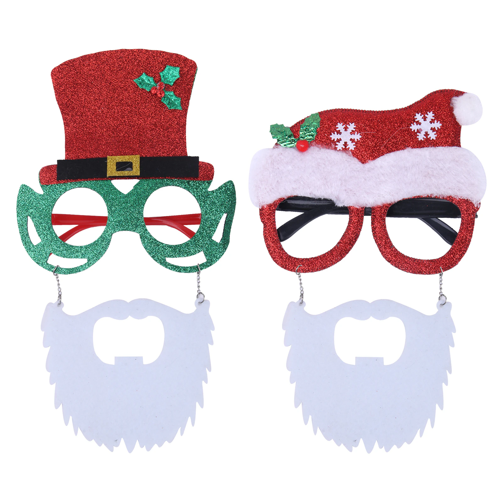 Santa Party Glasses 1pc 2A