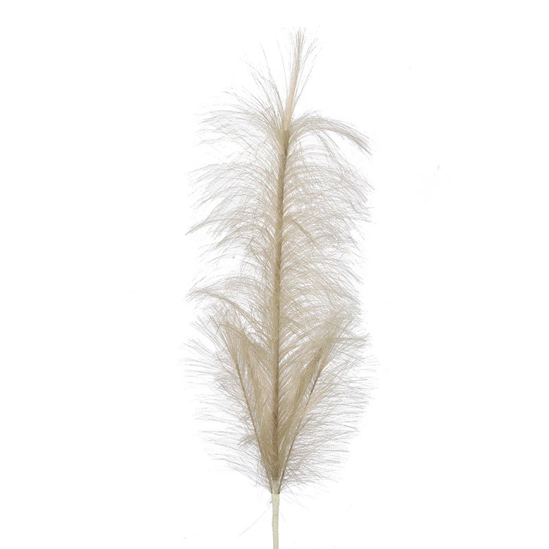 Champagne Faux Pampas Stem 48cm