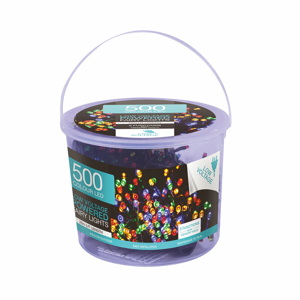 500 LED Fairy Light Multicolour