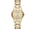 Burberry BU9134 Ladies Watch The City 34mm Champagne Gold