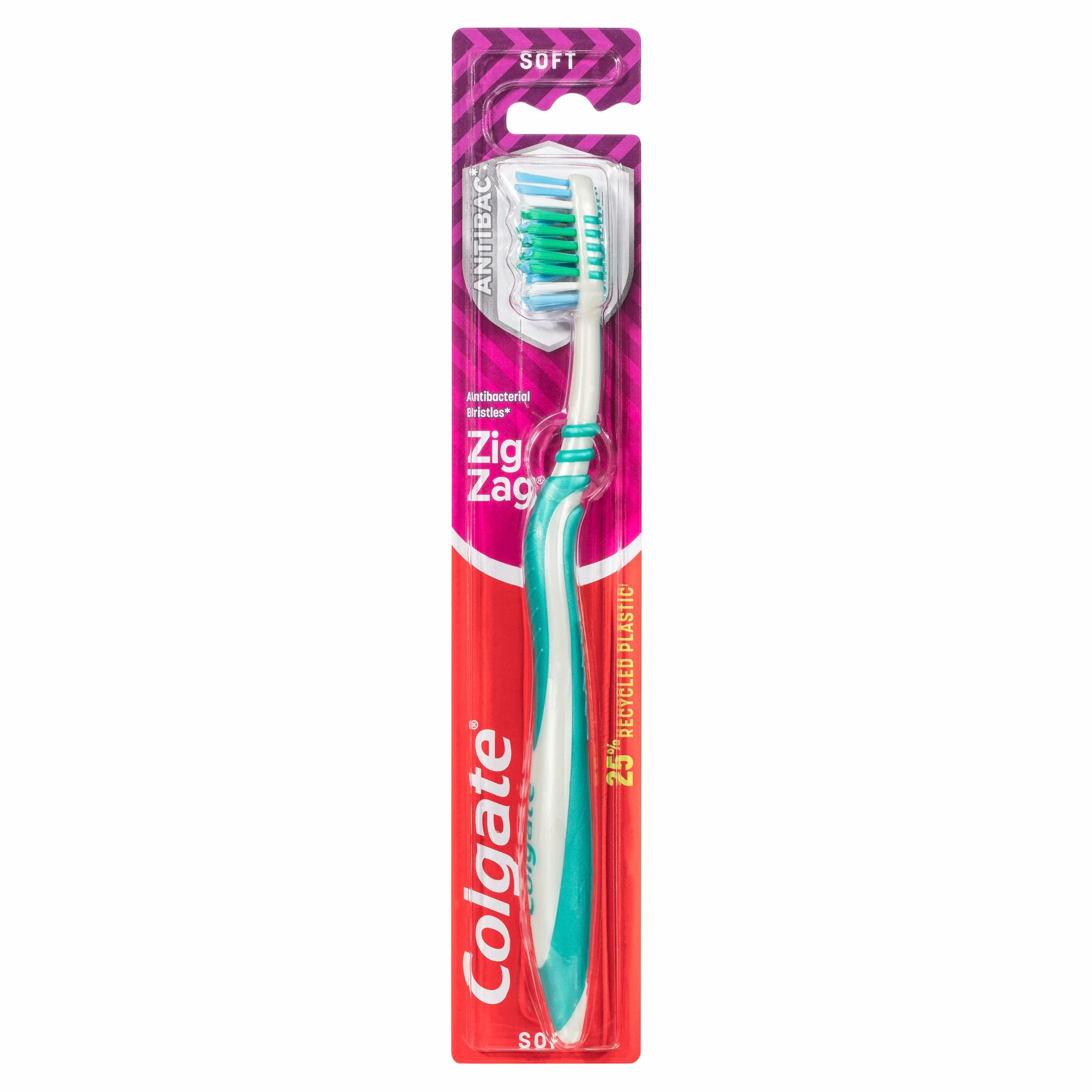 Colgate ZigZag Deep Interdental Clean Toothbrush Soft Adult