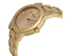 Burberry BU9134 Ladies Watch The City 34mm Champagne Gold