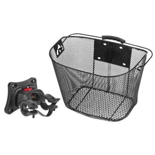 QBP Front Basket - With Quick Release Handlebar Bracket 25.4 - 31.8Mm