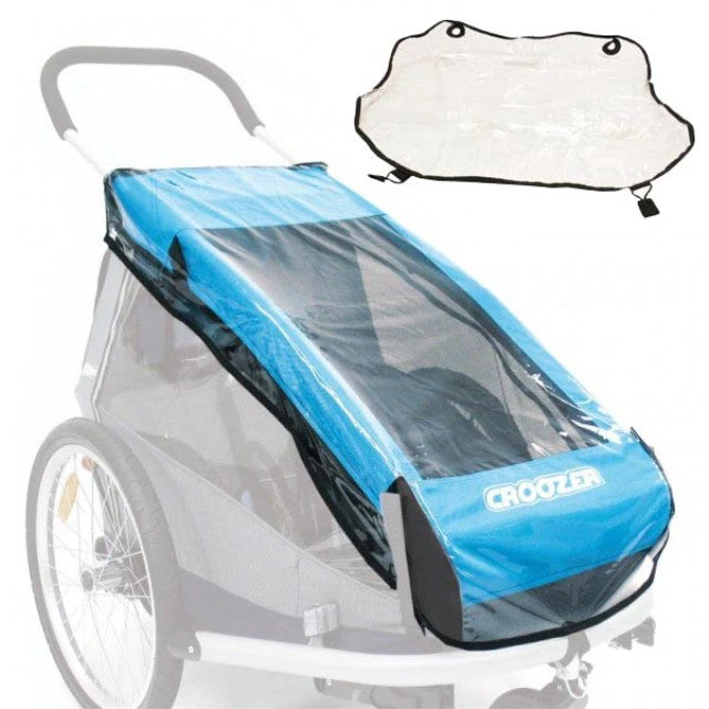 Croozer Transparent Rain Cover For Kid For 1 Bike Trailer