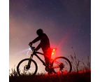 2Pcs USB Rechargeable Bike Lights LED Bicycle Lights Front and Rear Security Warning Lights