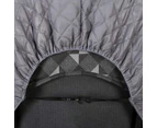 Winter Baby Stroller Cover Universal Stroller Windshield Rain Cover-Blue