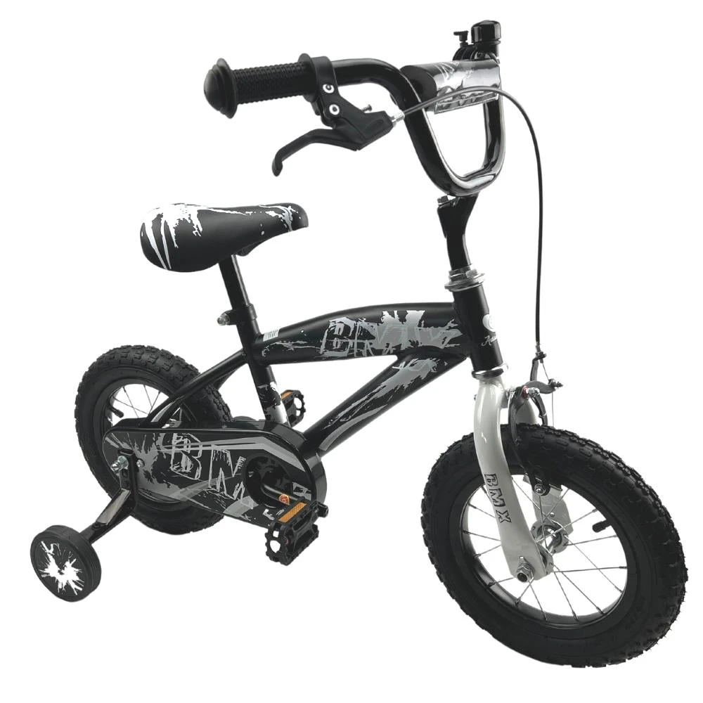 Aussie Baby Supermax Bmx 12 Inch Kids Bike Black