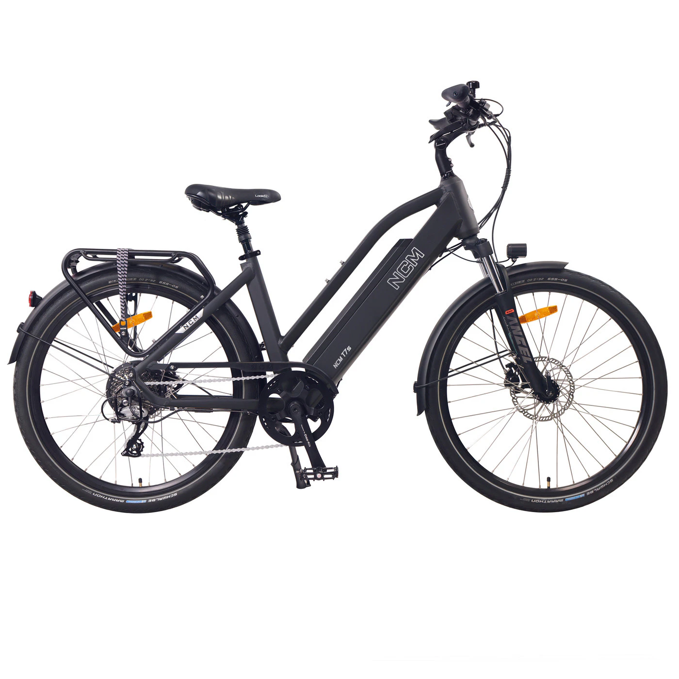 NCM T7s Step Thru Trekking E-Bike, 250W-500W, 48V 19Ah 912Wh Battery