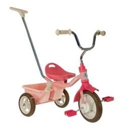 Italtrike - 10" Passenger Tricycle Rose Garden - PINK