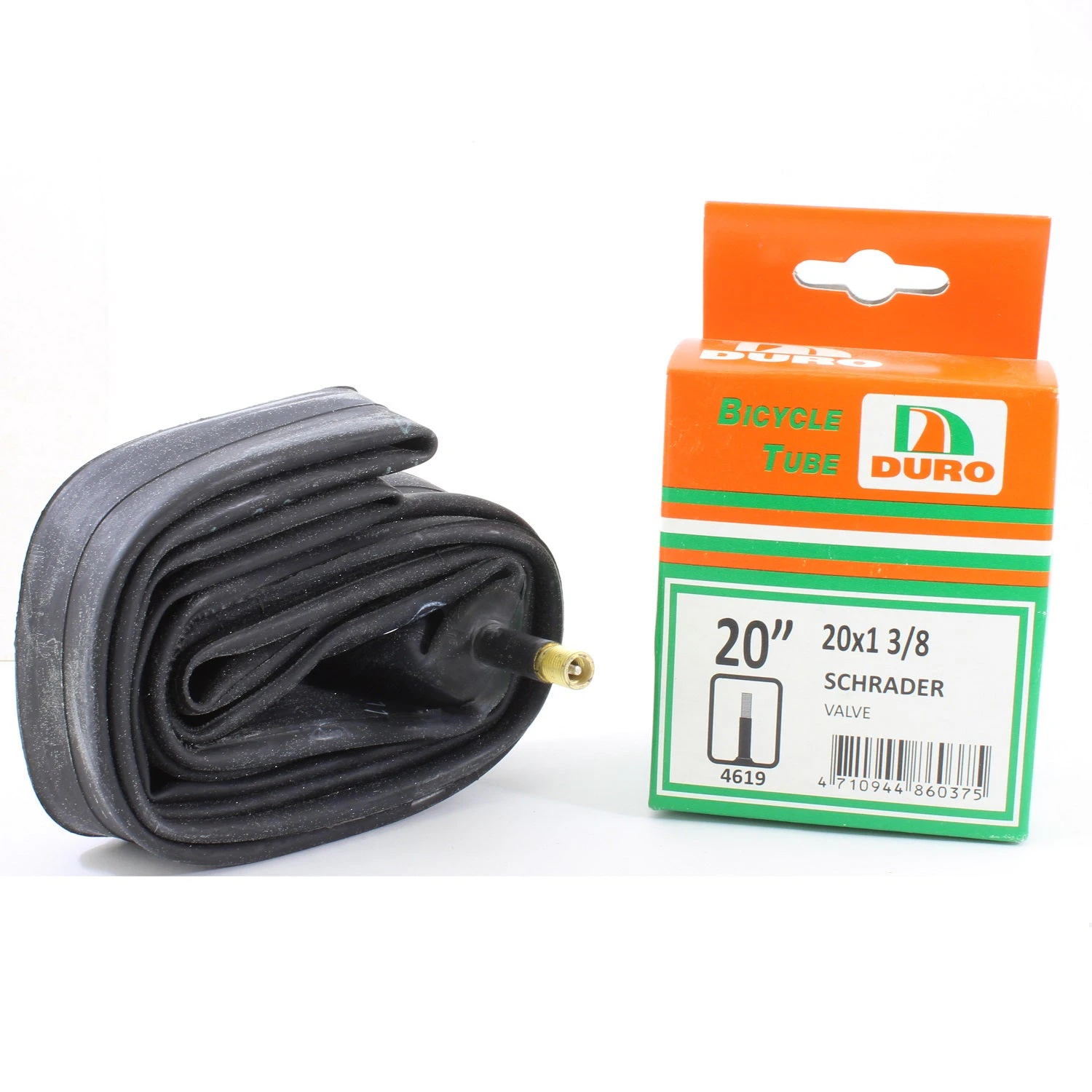 Duro Bicycle Tyre Tube For 20 Inch Bike Tyres 20 X 1 3/8 Schrader Valve