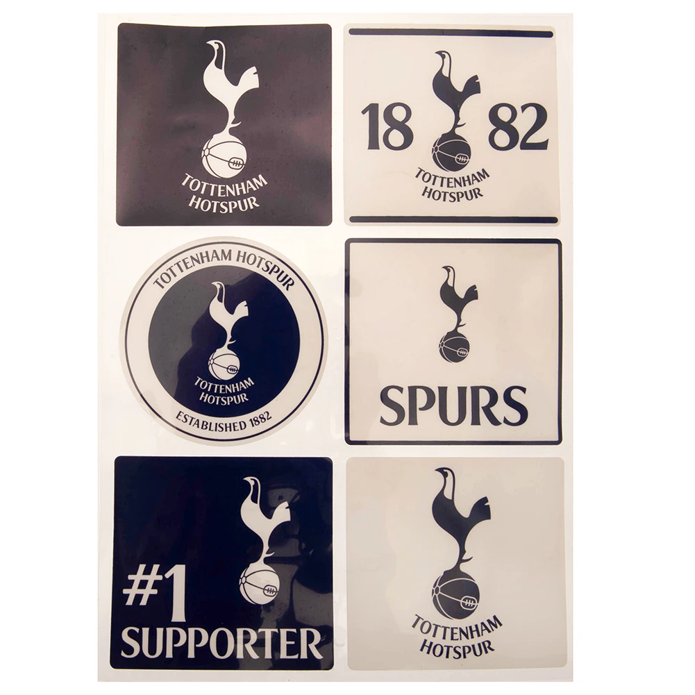 Tottenham FC Hotspur Car Decal Set