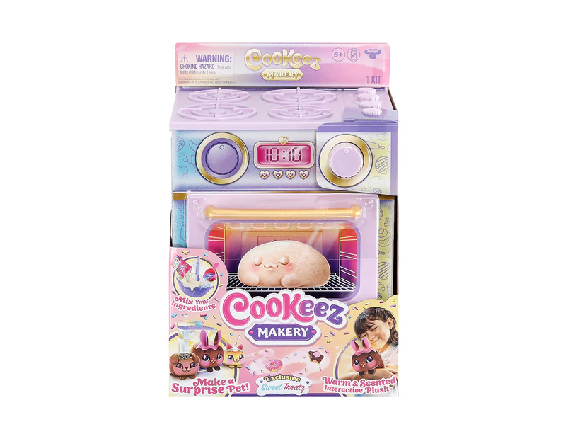 Cookeez Makery Sweet Treatz Kitchen Oven Playset Fun Pretend Play Kids Toy 5y+