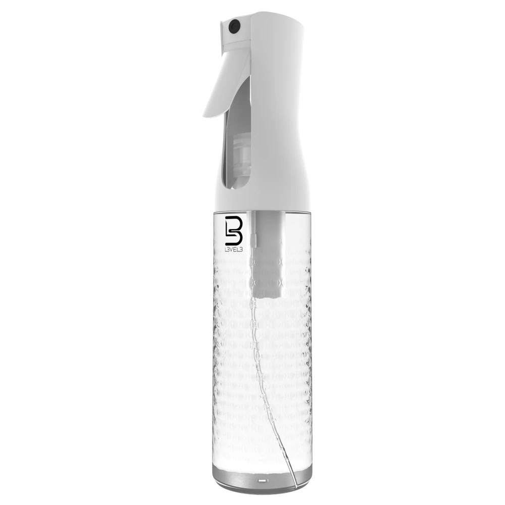 L3VEL3  Bevelled Water Spray - White/Clear