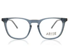 Full Rim Square Transparent Blue Arise Collective Breton K1234 003 Fashion Unisex Eyeglasses