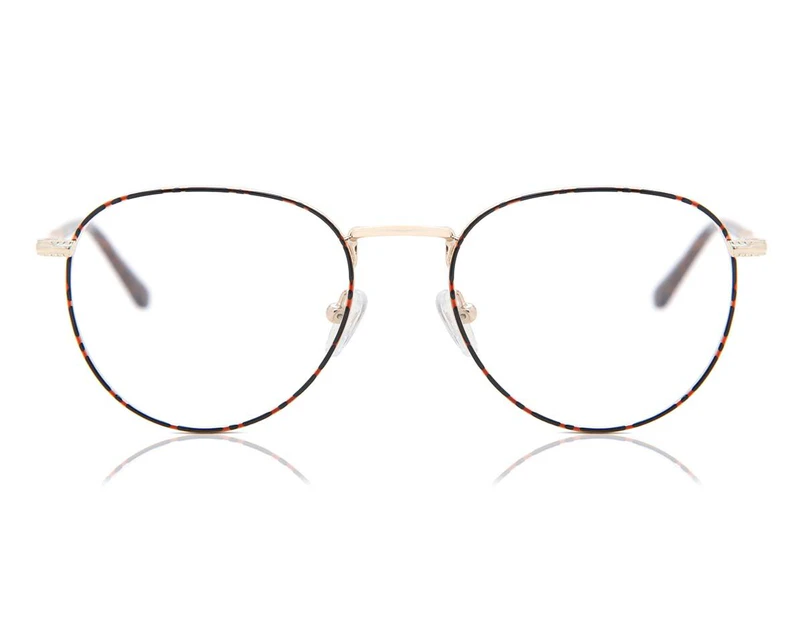 Full Rim Oval Tortoise Gold SmartBuy Collection Akami 920G Fashion Unisex Eyeglasses
